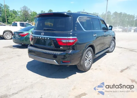 2021 Nissan Armada Sl 2Wd from USA, damaged, VIN JN8AY2BA9M9371100